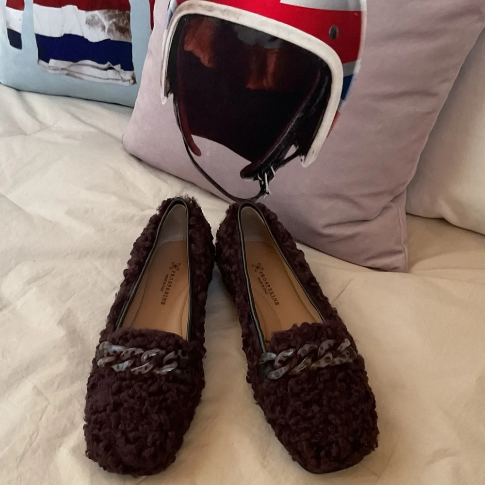 Prosperine leather Women's Brown Loafers, 36 - Picture 1 of 7